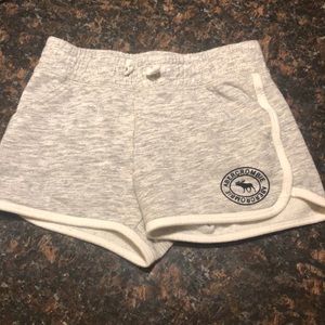 Gray Abercrombie Kids shorts
